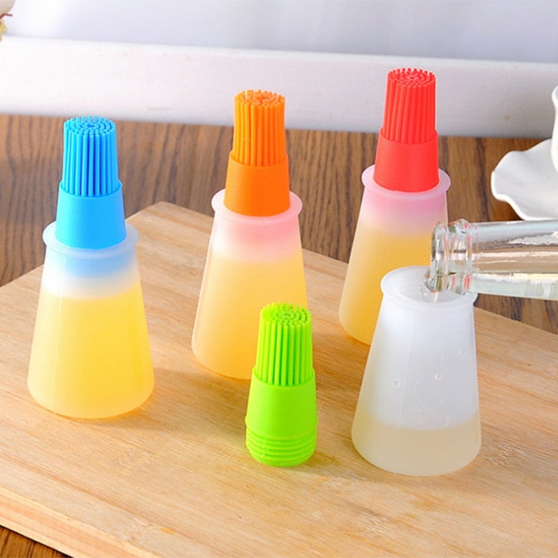 Kitchen Accessories Tools Silicone BQQ Oil Brush Basting Brushes Cake Butter Bread Pastry Brush Cooking Utensil Kitchen Gadgets