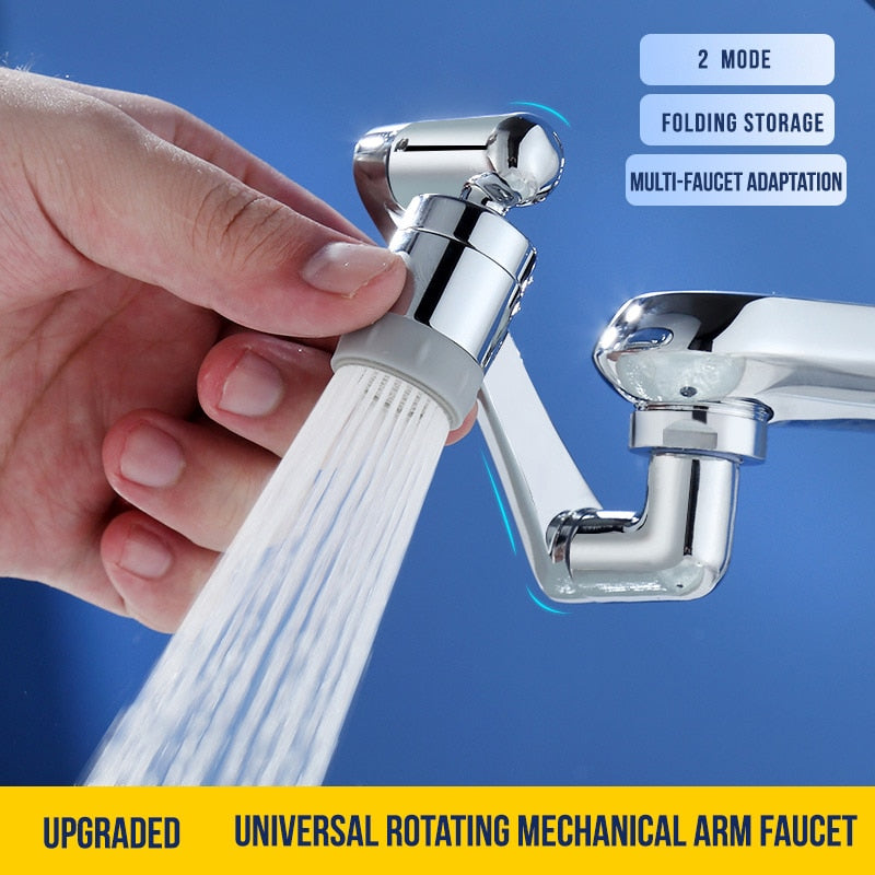 Universal 1080° Swivel Robotic Arm Swivel Extension Faucet Aerator (🔥Buy 3  Free
