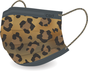 CSD Leopard Kiss Coloured Face Mask 豹吻 - 30pc Box